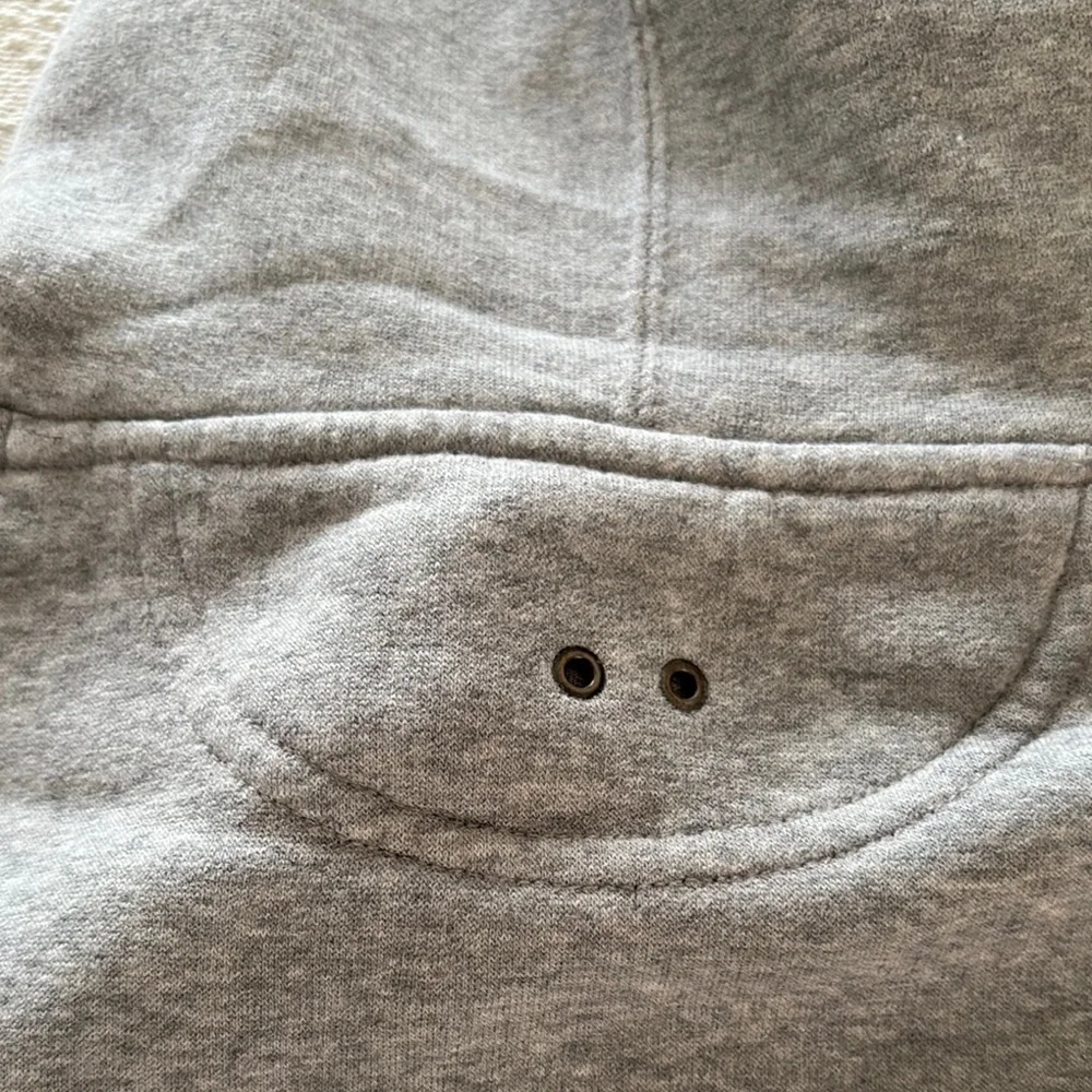 Gently Loved Vintage Chuck Taylor Converse Light Gray Hoodie Sweater Unisex
